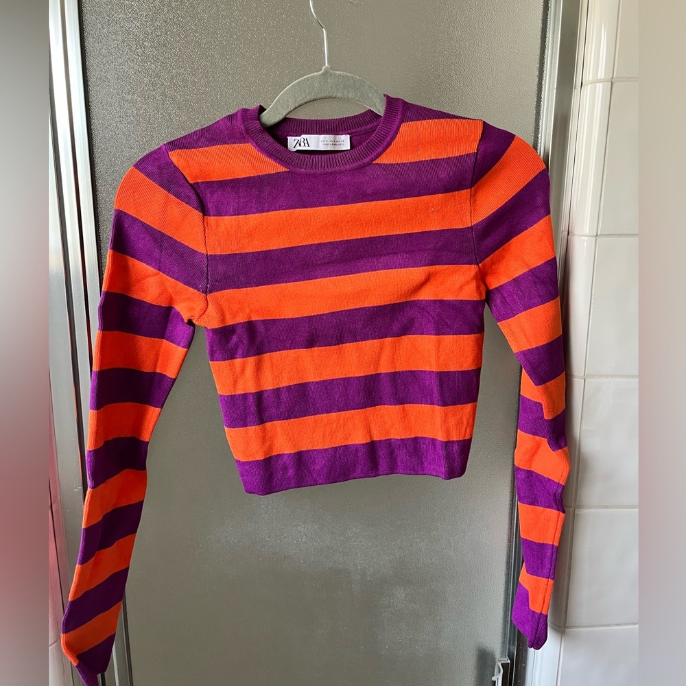 Zara striped sweater